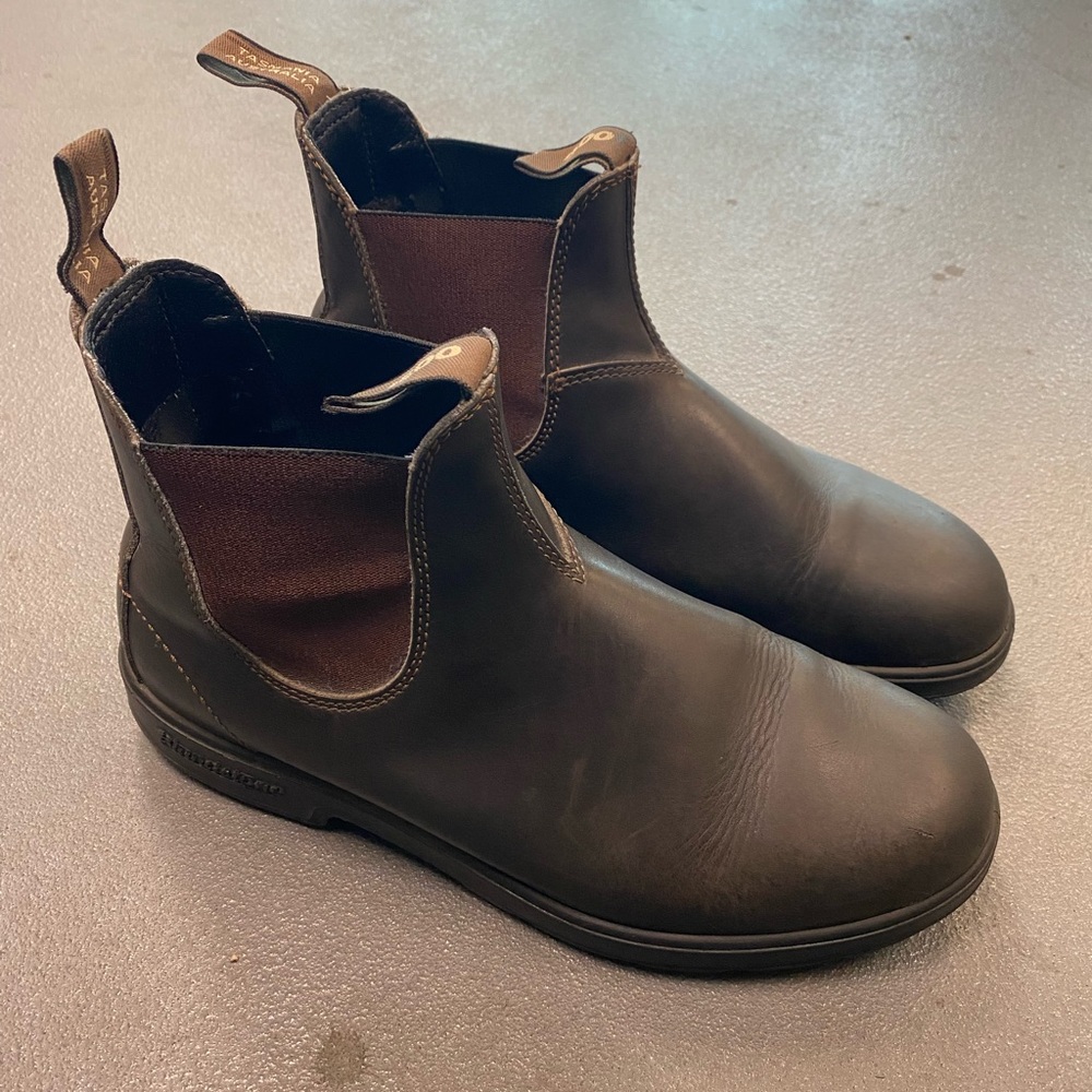 Blundstone Chocolate Leather Ankle Boots